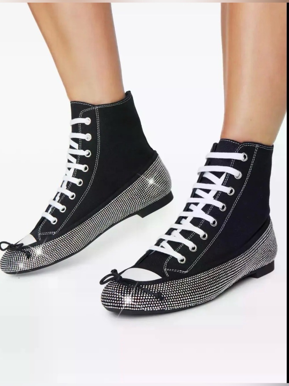 Marco De VINCENZO CANVAS BALLERINA SNEAKERS size 36